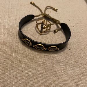 Stella and Dot Terra Bracelet and Ring